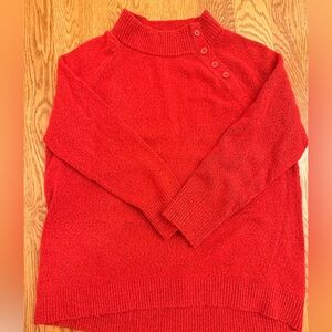 Talbots Red Sweater large petite